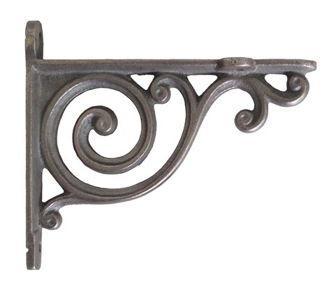 victorian scroll shelf brackets